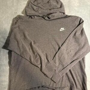 Grey Nike hoodie‎ #hoodie